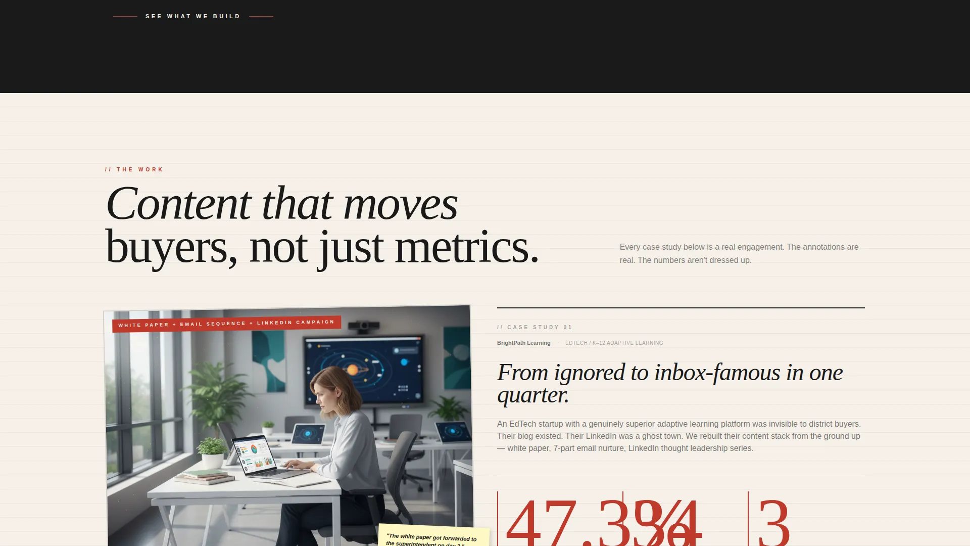 Education Marketing & Agency Education Website Template