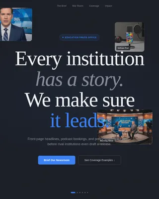 Education Marketing & Agency Education Website Template