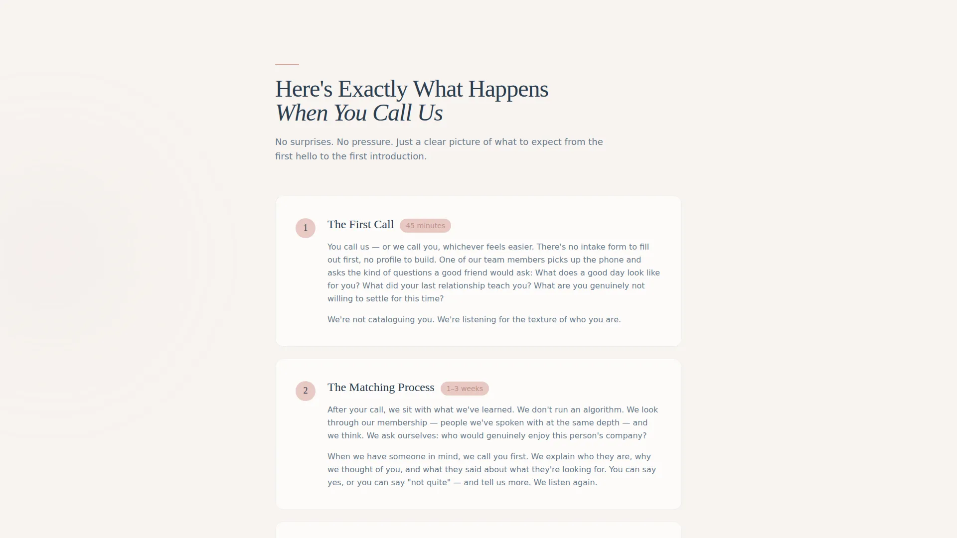Senior Matchmaking Service Landing Page Template