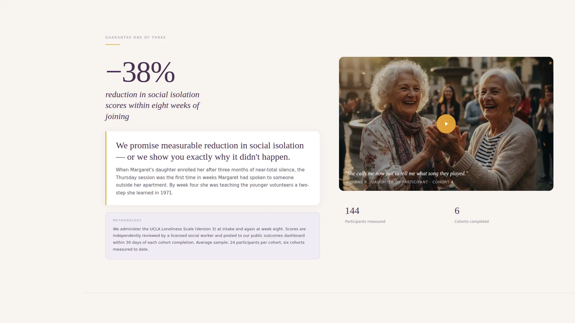 Senior Music & Dance Fundraising Landing Page Template