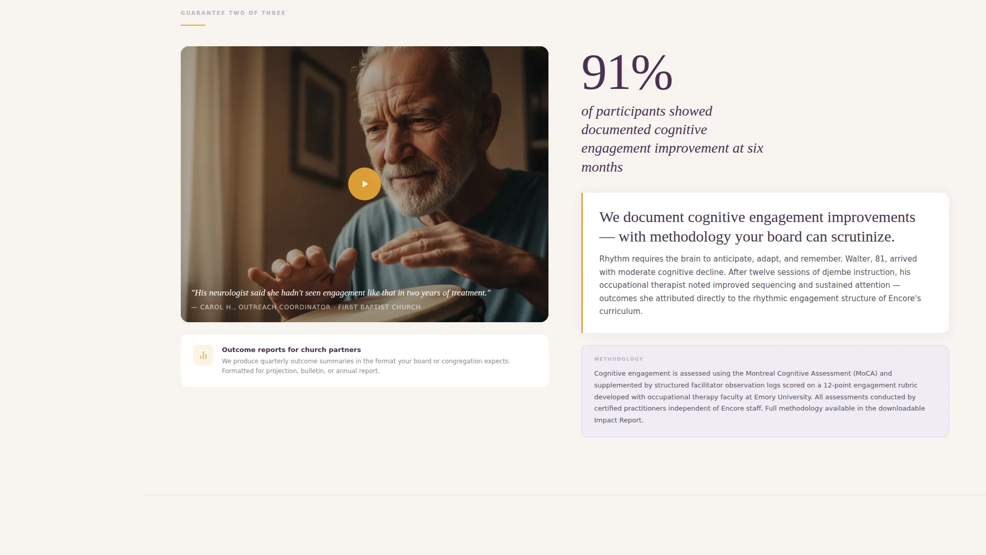 Senior Music & Dance Fundraising Landing Page Template