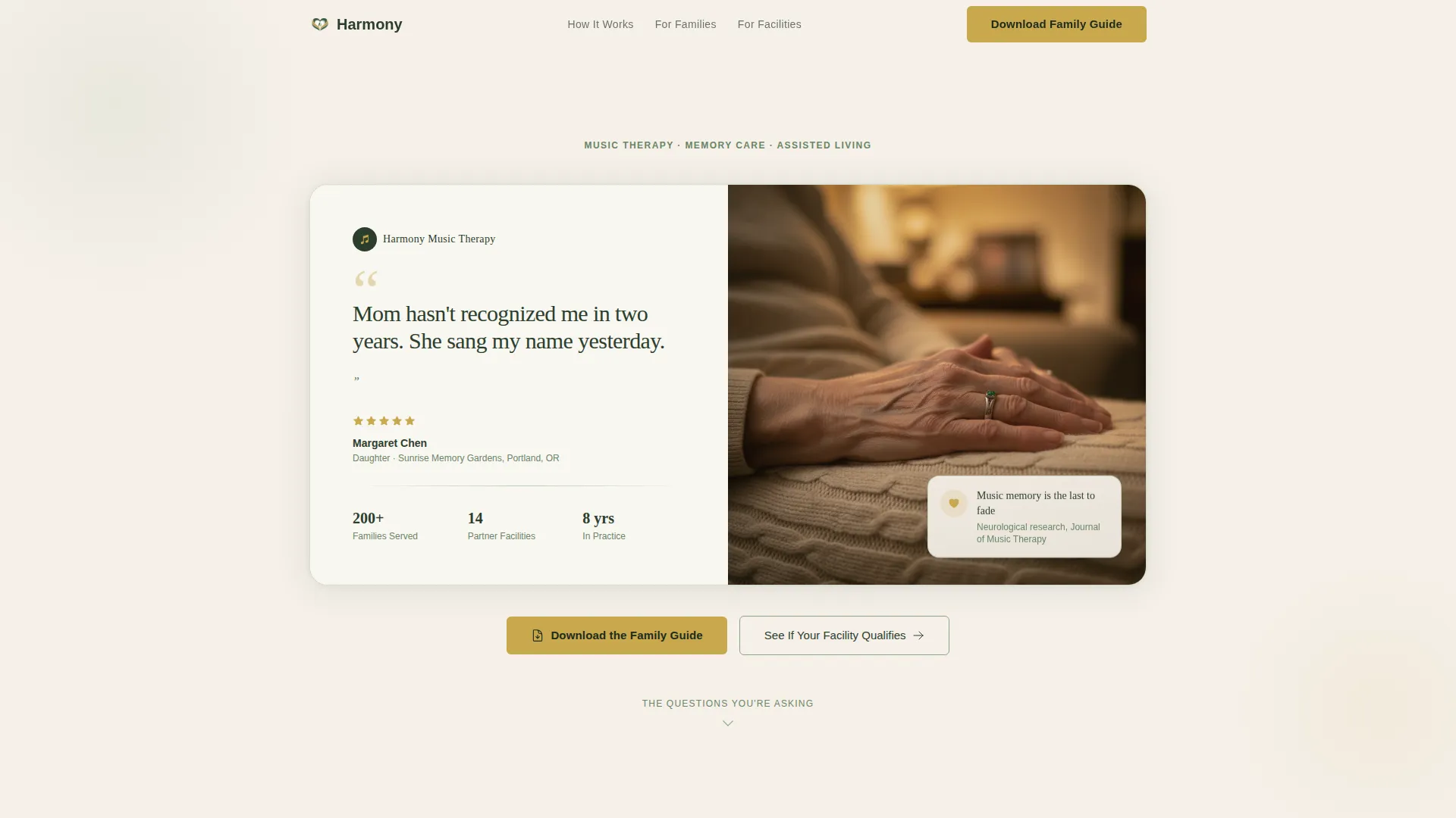 Premium Music Landing Page Template