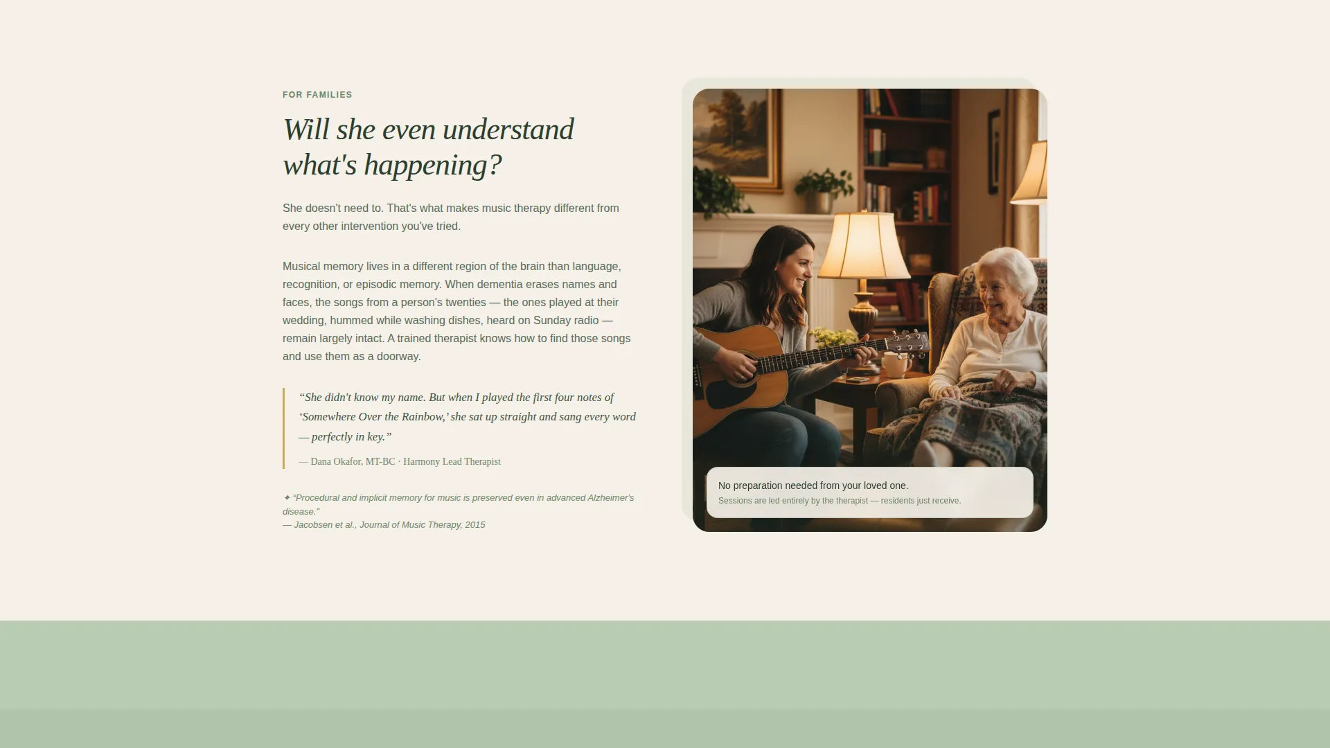 Premium Music Landing Page Template