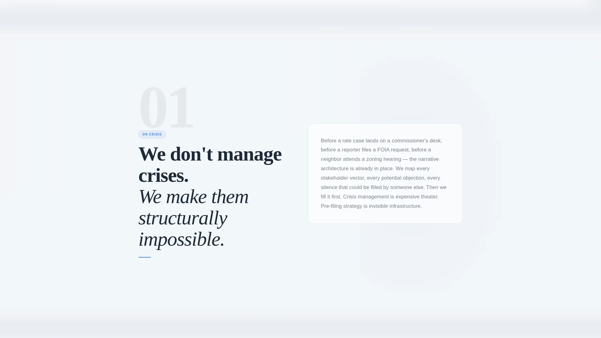 Energy PR Agency Landing Page Template