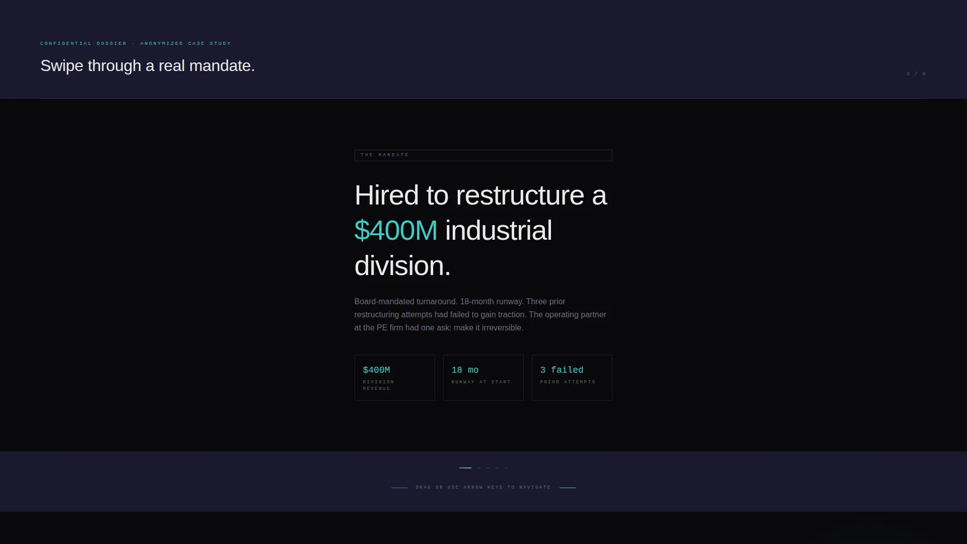 Specialist Executive & C-Suite Career Careers & Recruitment Website Template