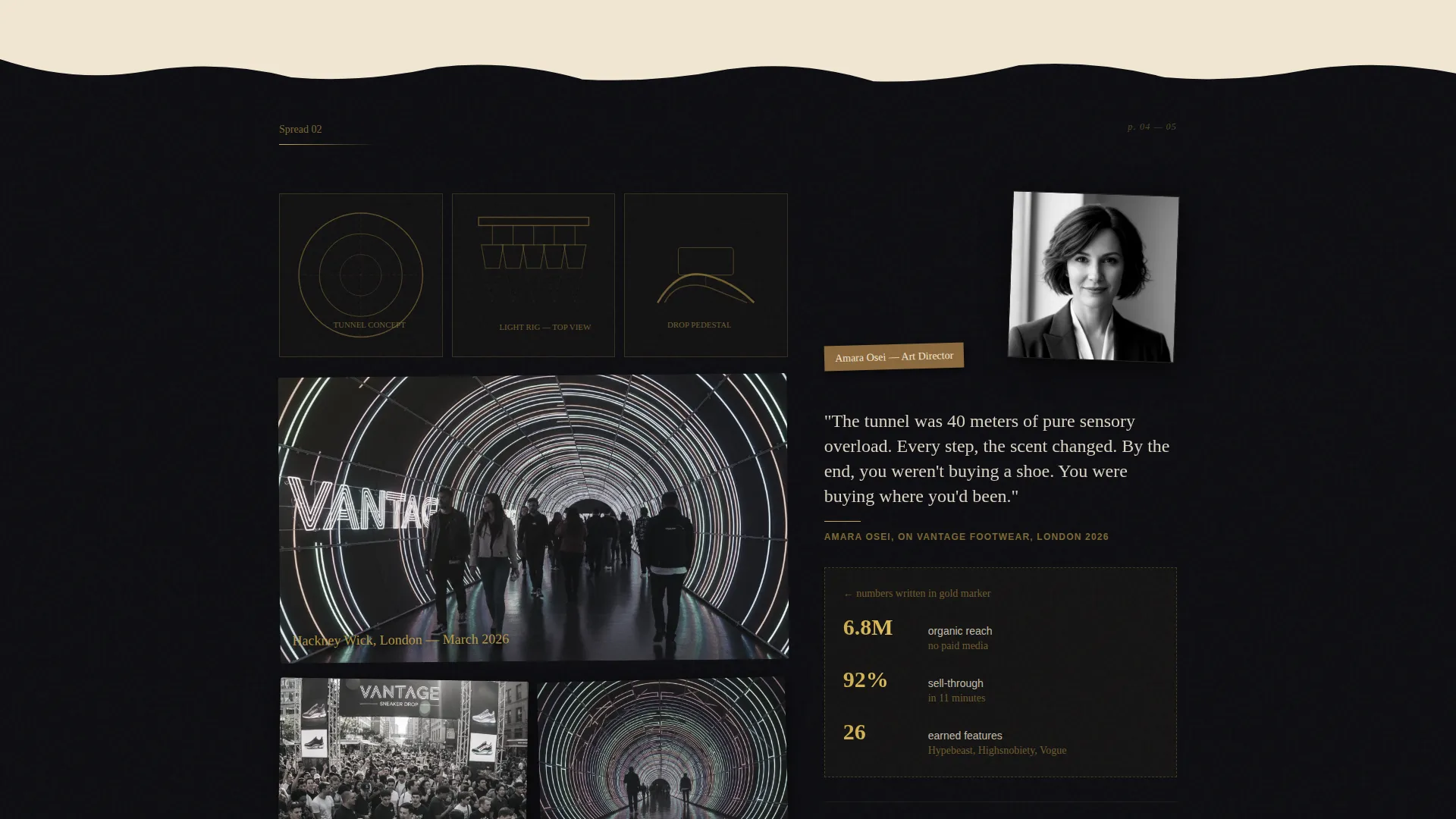 Experiential Marketing Agency Landing Page Template