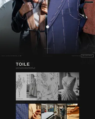 Fashion Designer Portfolio Booking Website Template