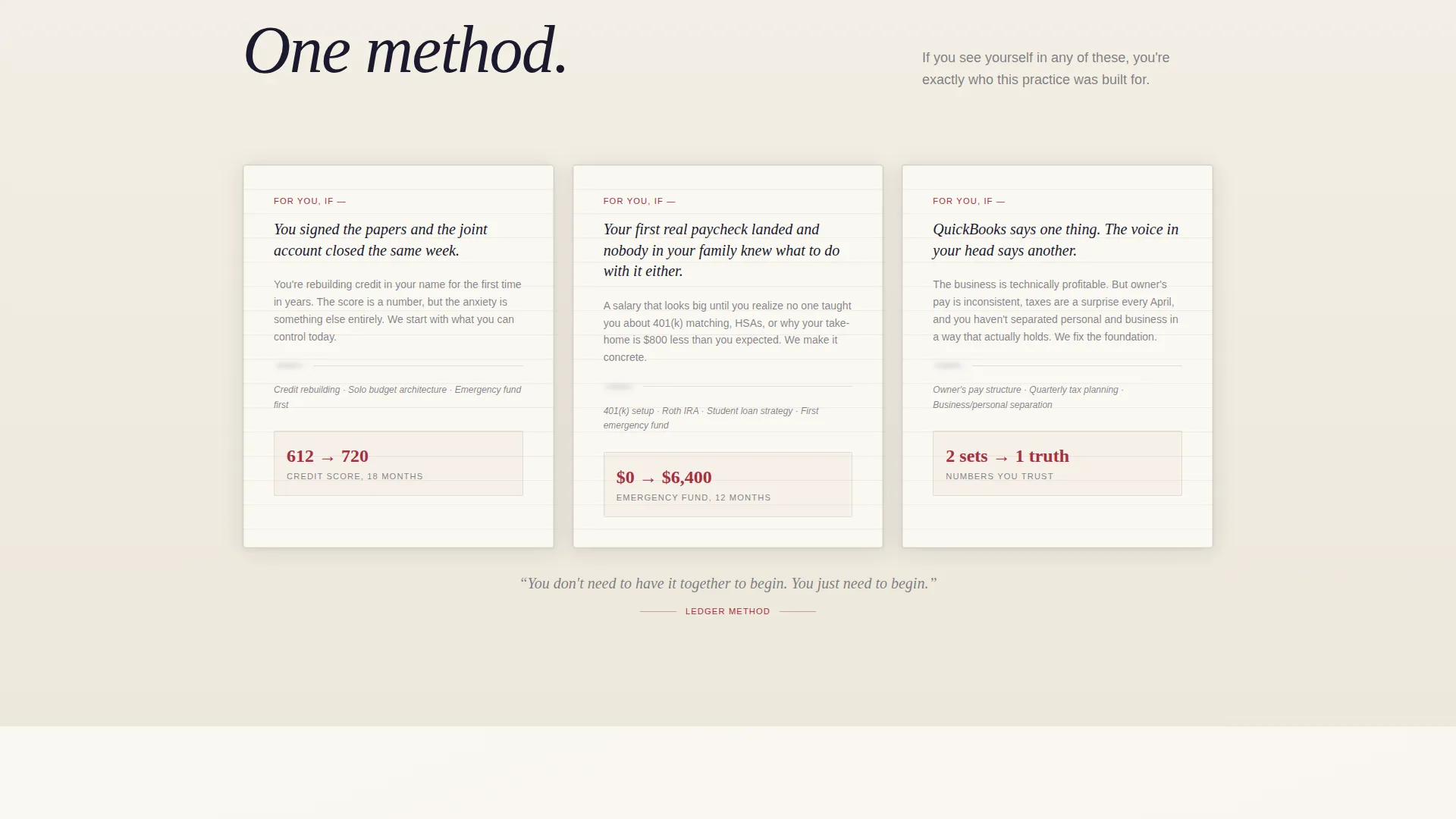 Coach & Mentor Pre-Launch Website Template