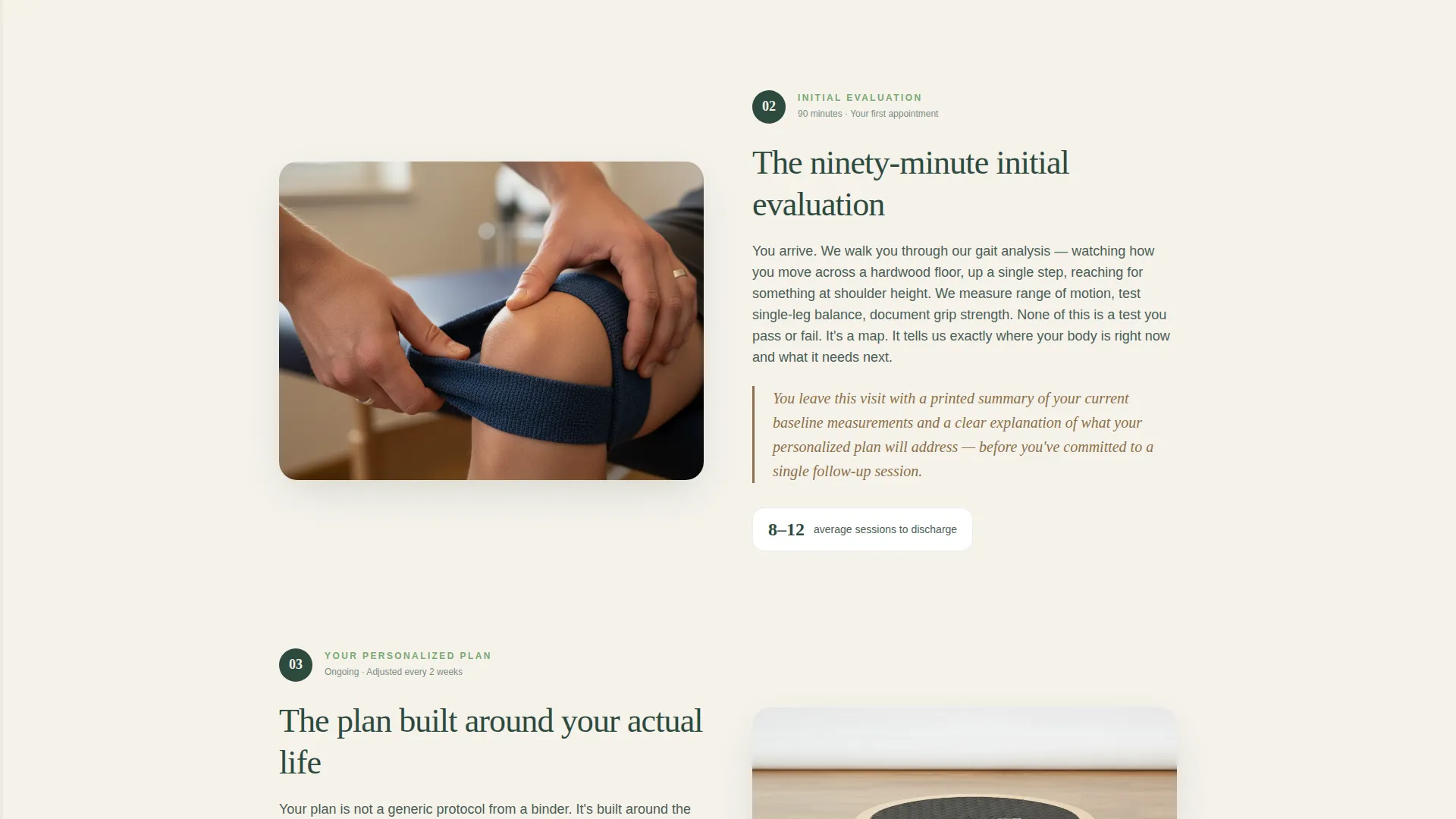 Senior Physical Therapy Landing Page Template