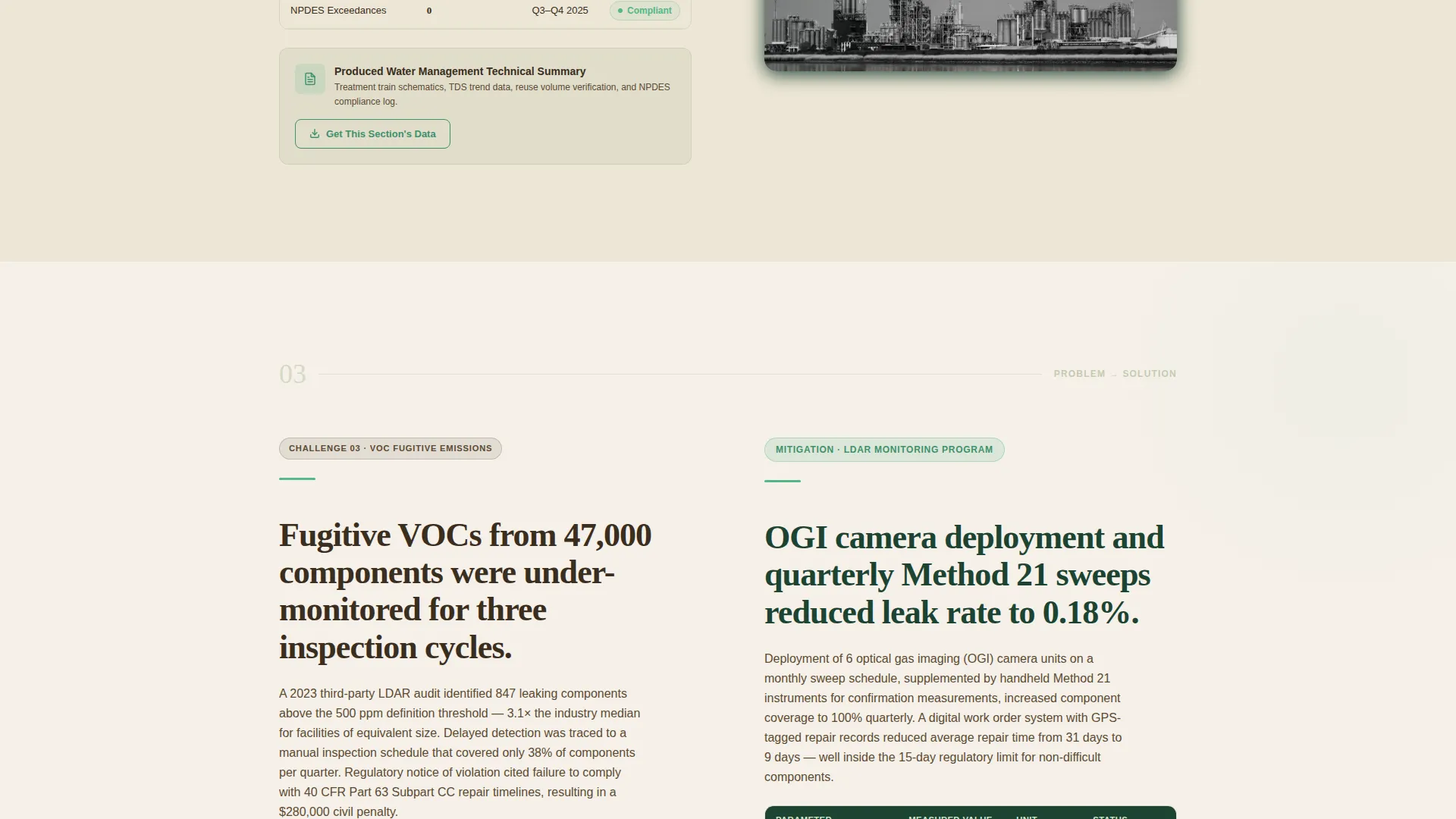 Oil & Gas Specialist Professional Website Template