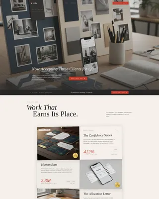 Financial Services Social Media Agency Landing Page