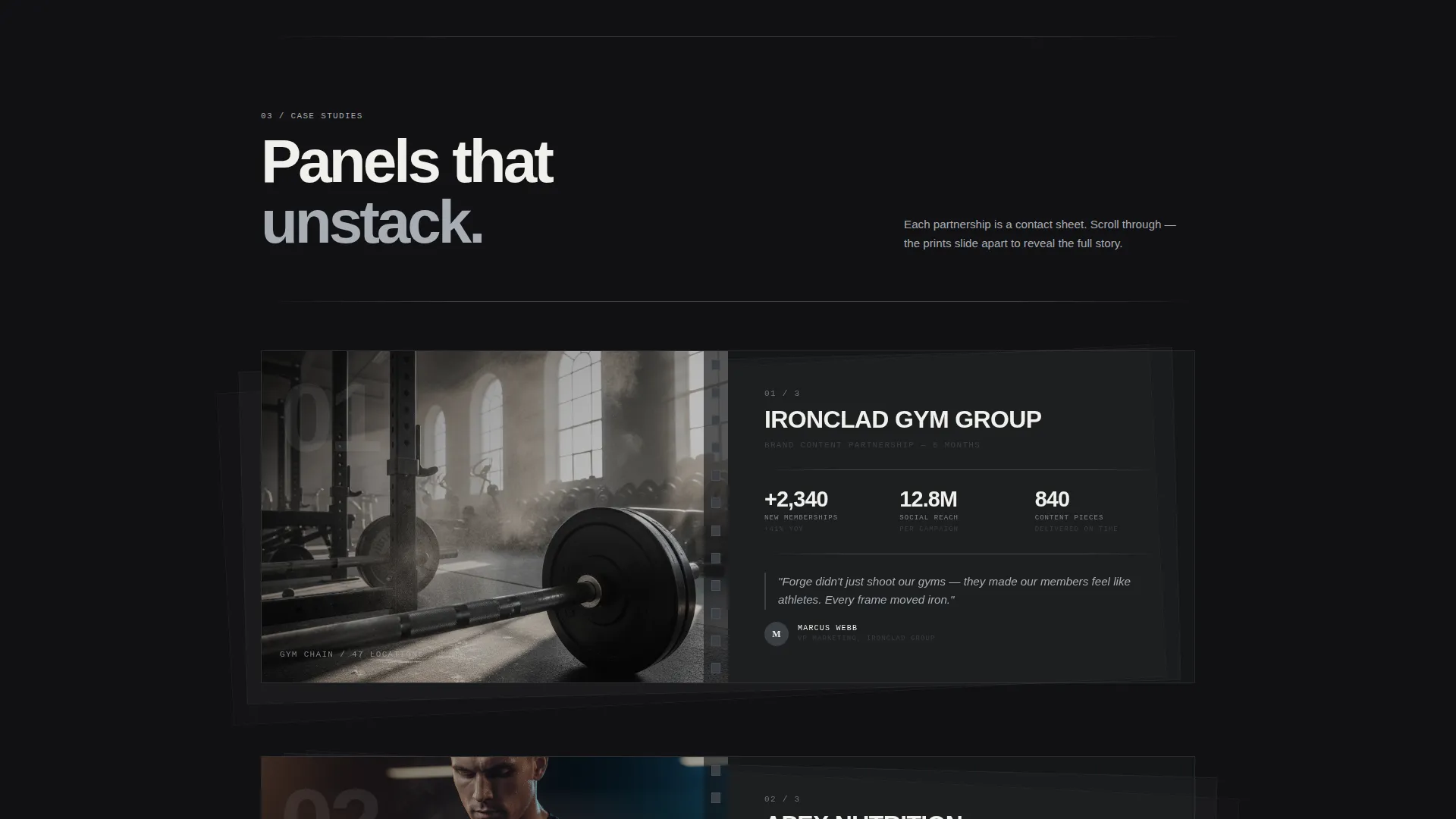 Side Project & Hobby Showcase Professional Website Template