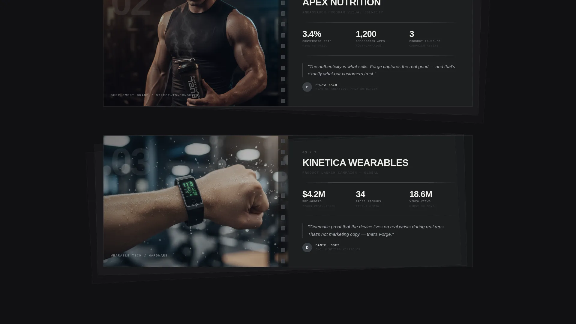 Side Project & Hobby Showcase Professional Website Template