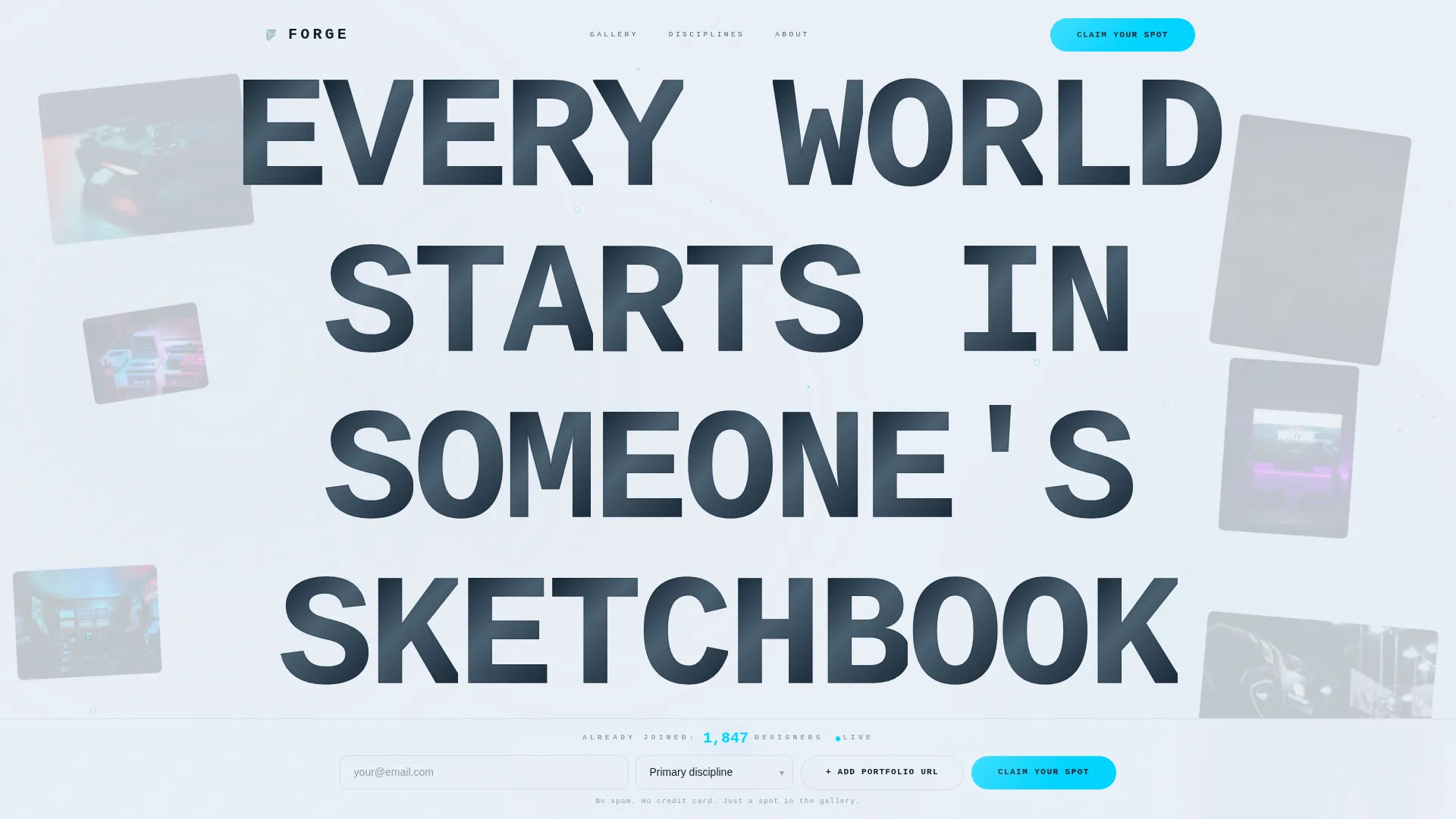 Game Designer Portfolio Pre-Launch Website Template
