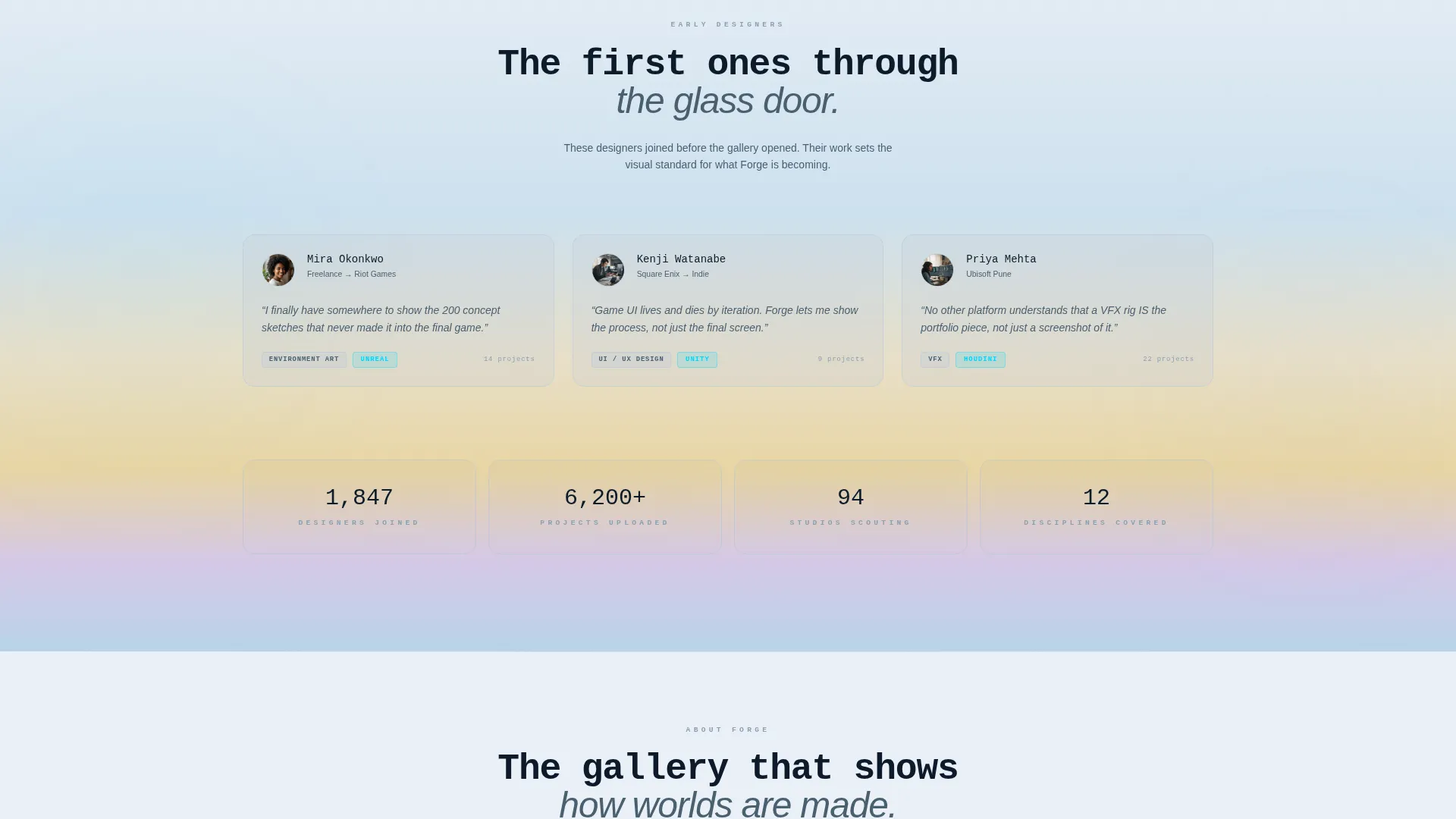 Game Designer Portfolio Pre-Launch Website Template