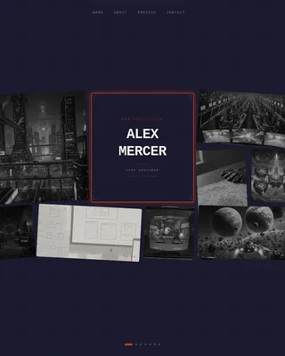 Game Designer Portfolio Landing Page Template