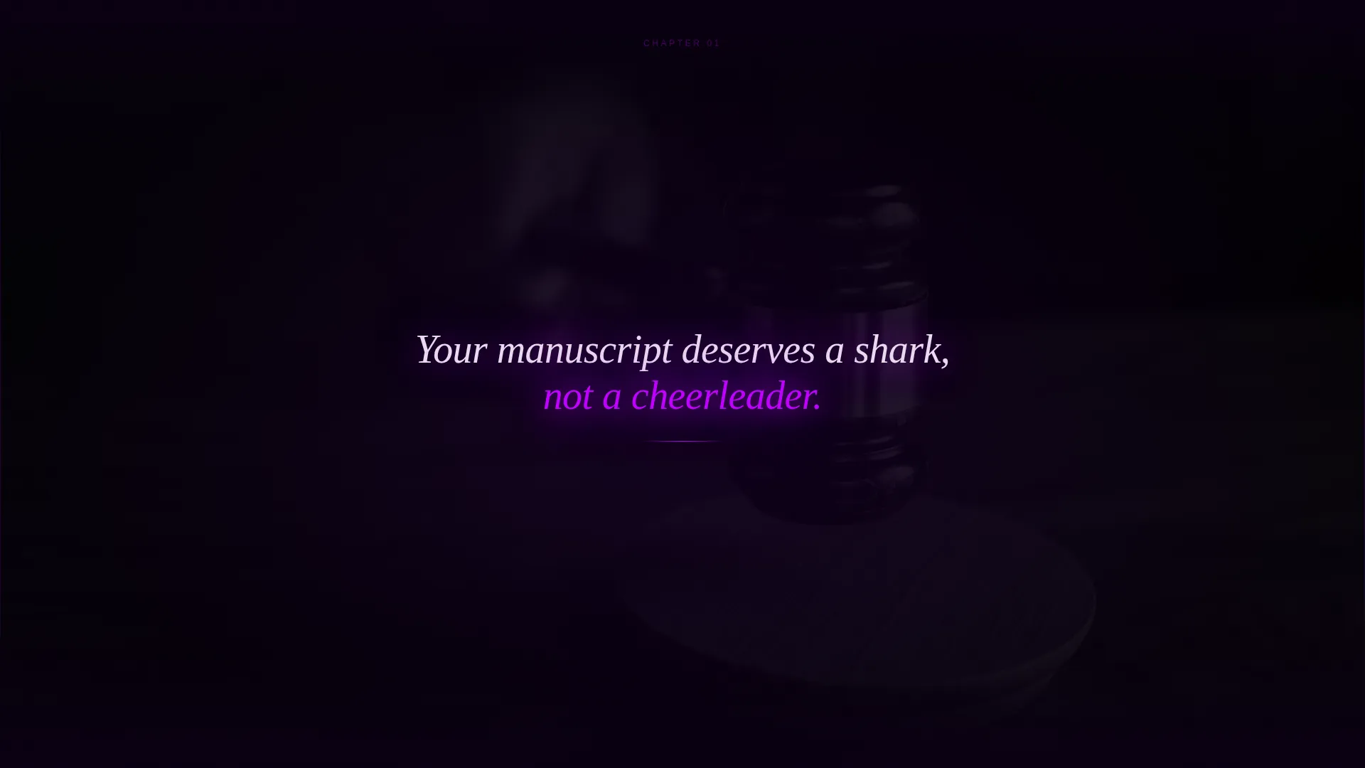 Author & Speaker Agency Coming-Soon Landing Page