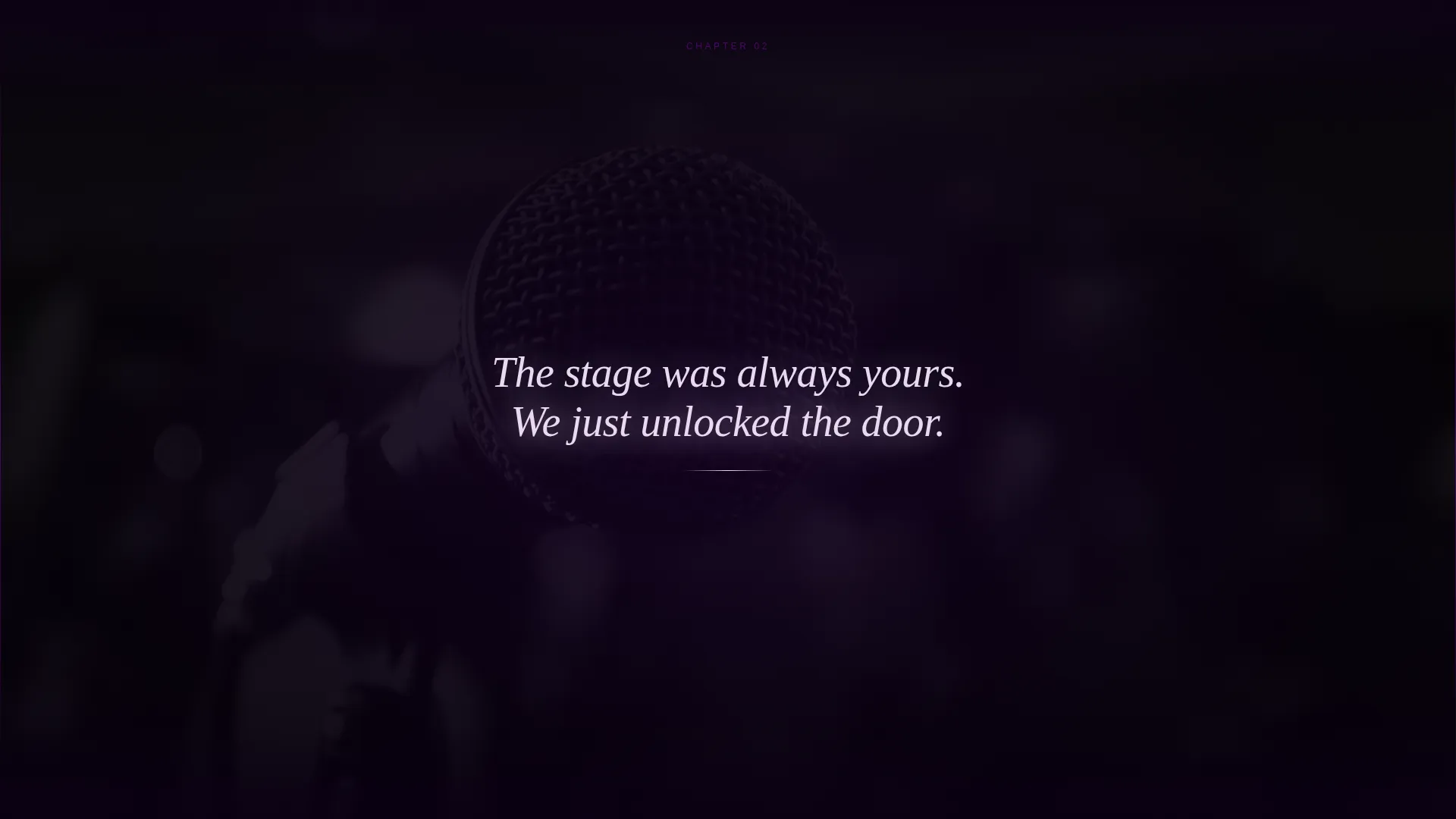 Author & Speaker Agency Coming-Soon Landing Page