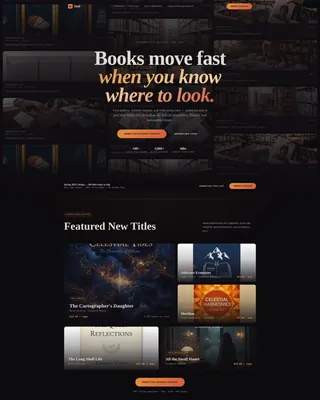 Publishing & Book Industry Pricing & Packages Website Template