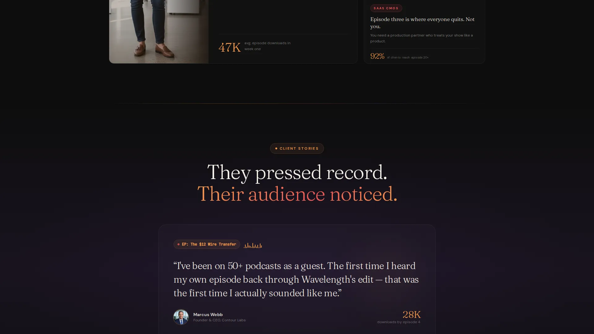Content Creator Professional Website Template
