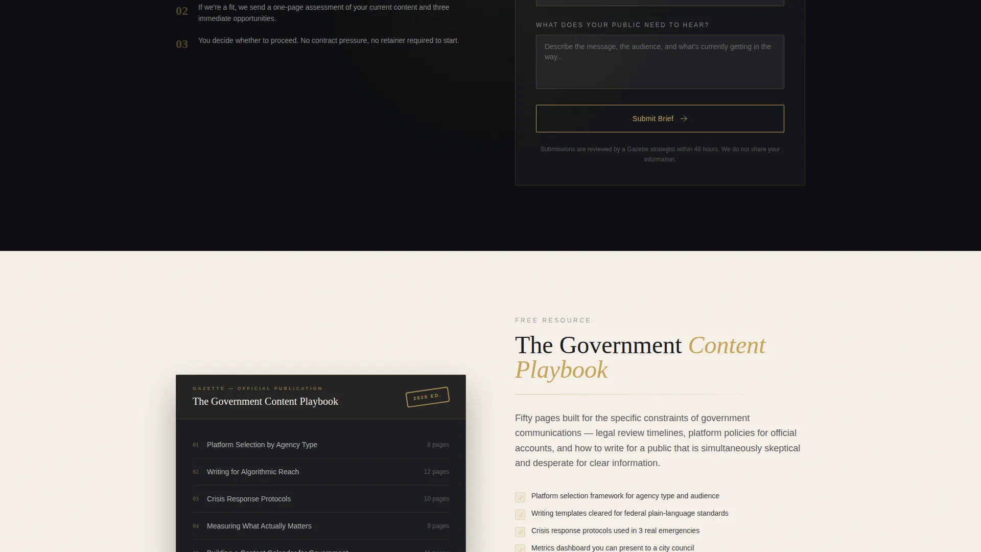 Government Marketing & Agency Professional Website Template