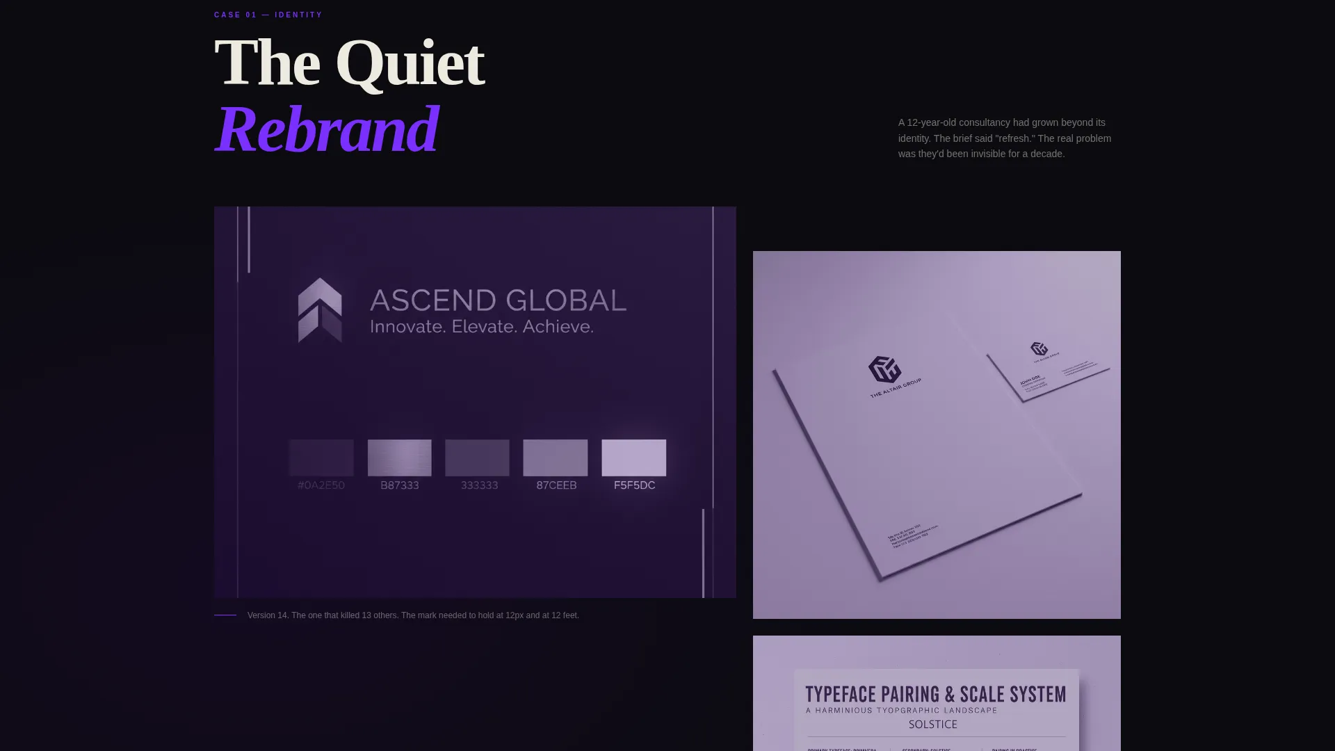 Graphic Designer Portfolio Landing Page Template