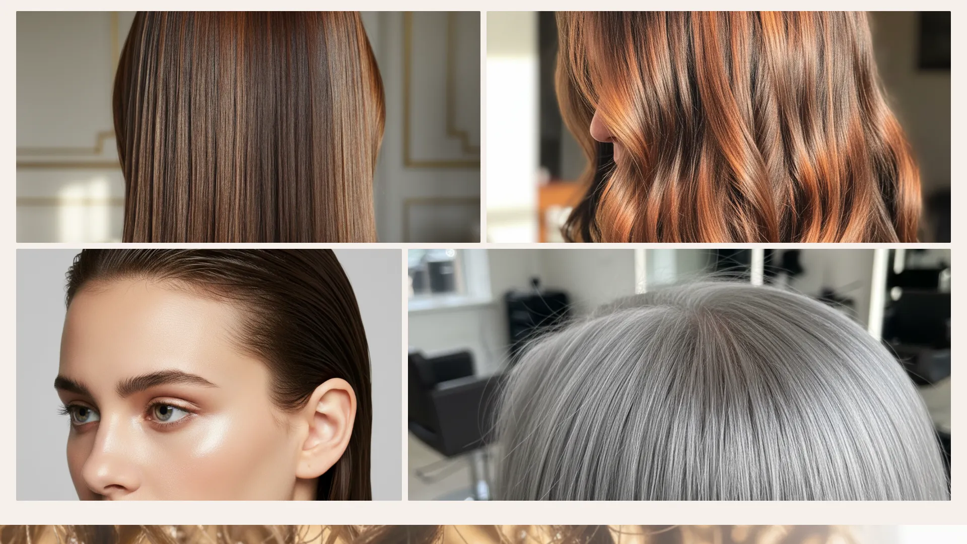 Hair Stylist Case Study Portfolio Landing Page