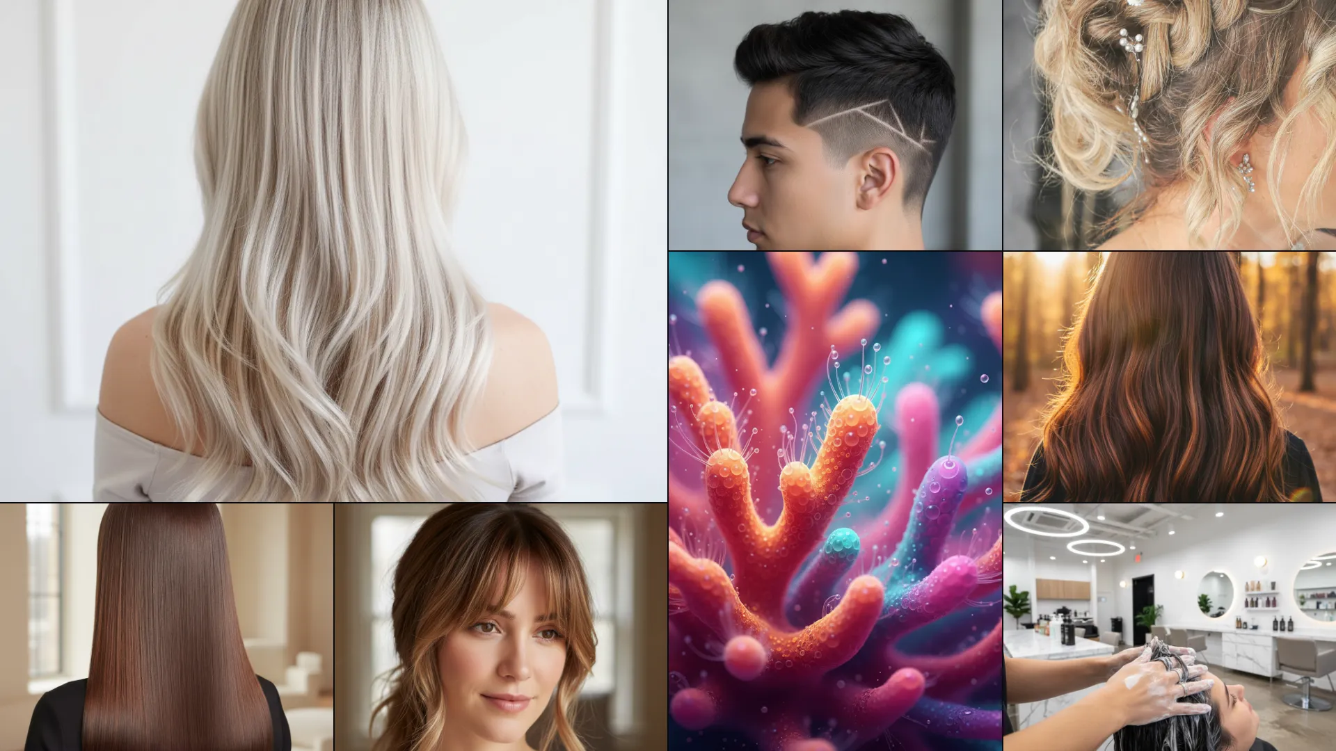 Hairstylist Portfolio Landing Page Template