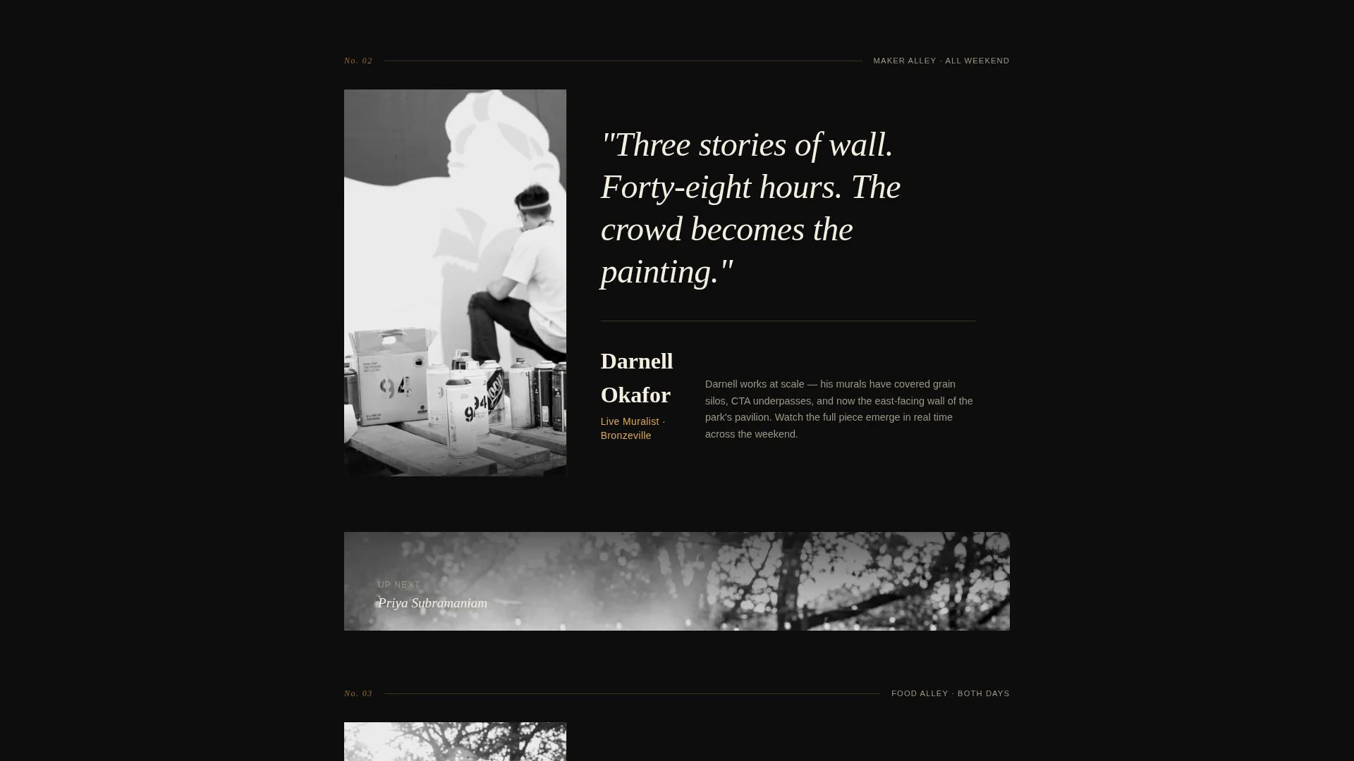 Vibrant Festival Landing Page Template