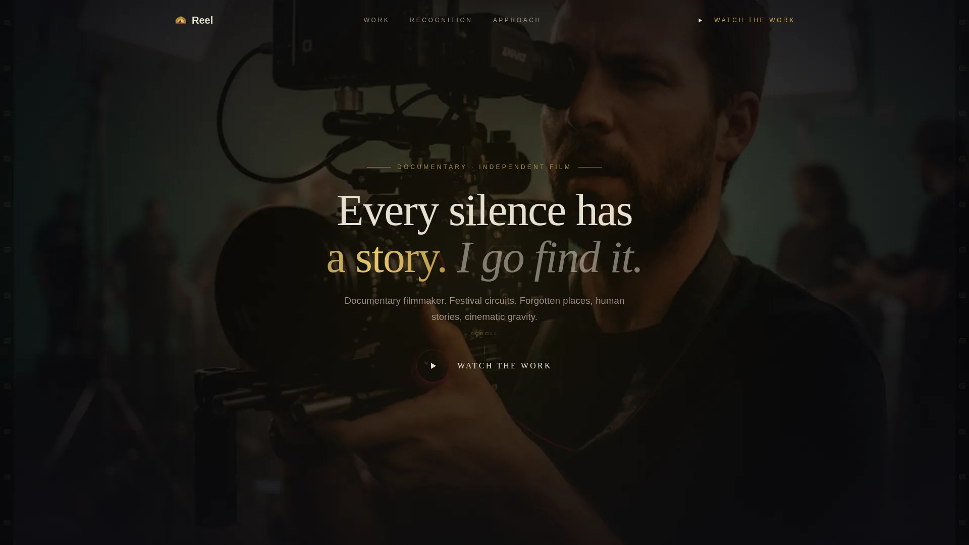 Film & Video Production Professional Website Template