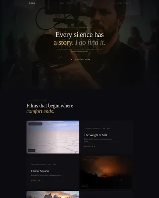 Film & Video Production Professional Website Template