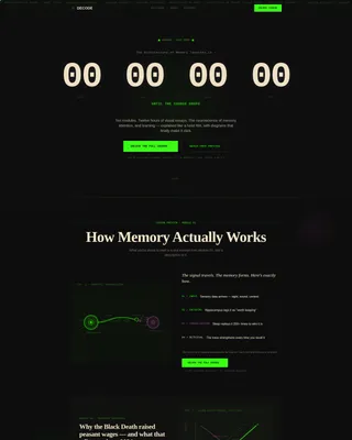 Content Creator Education Website Template