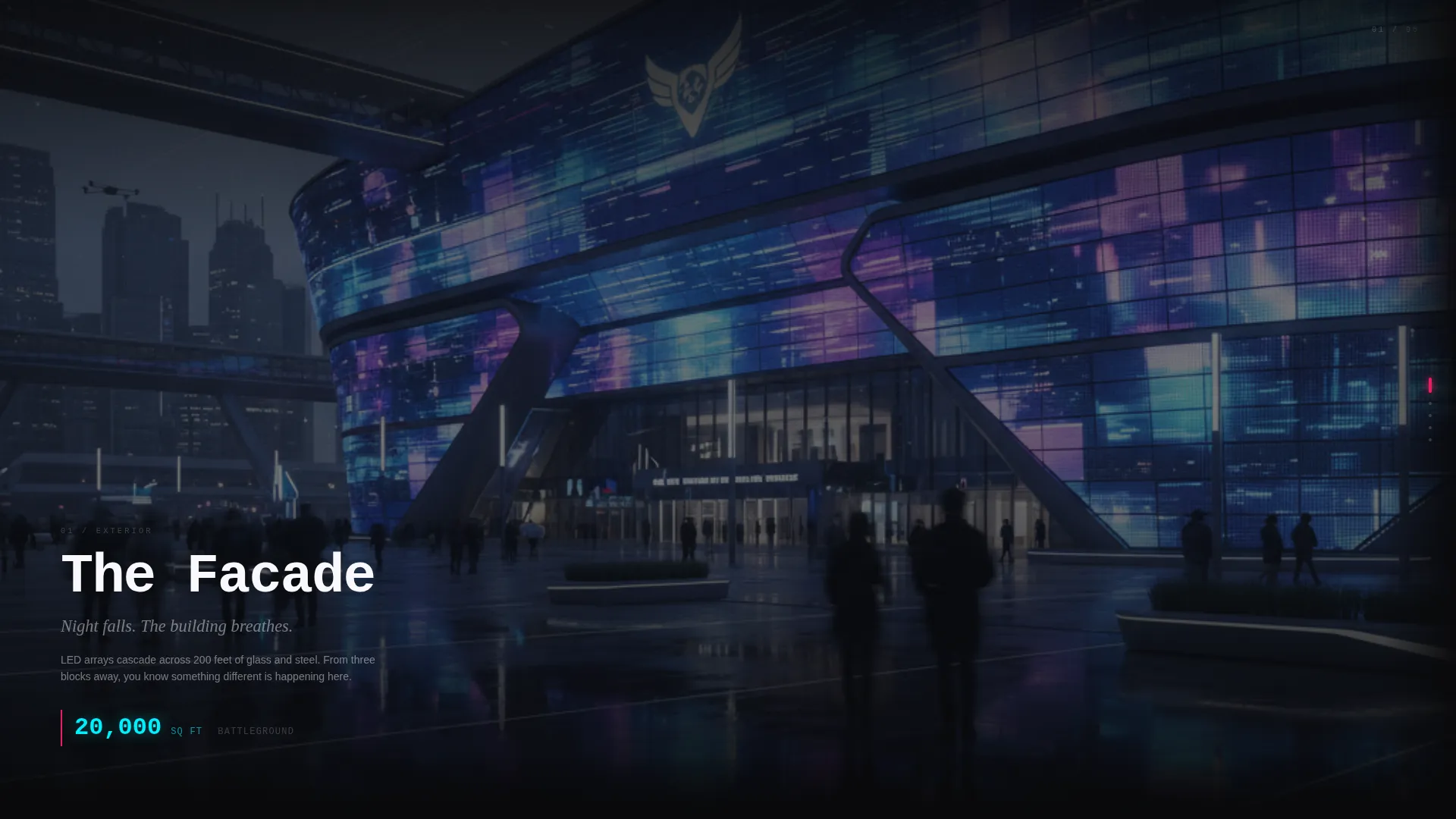 Esports Landing Page Template - Cinematic Waitlist