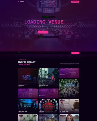 Esports Arena Waitlist Landing Page Template