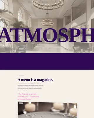 Hospitality Branding Agency Landing Page Template