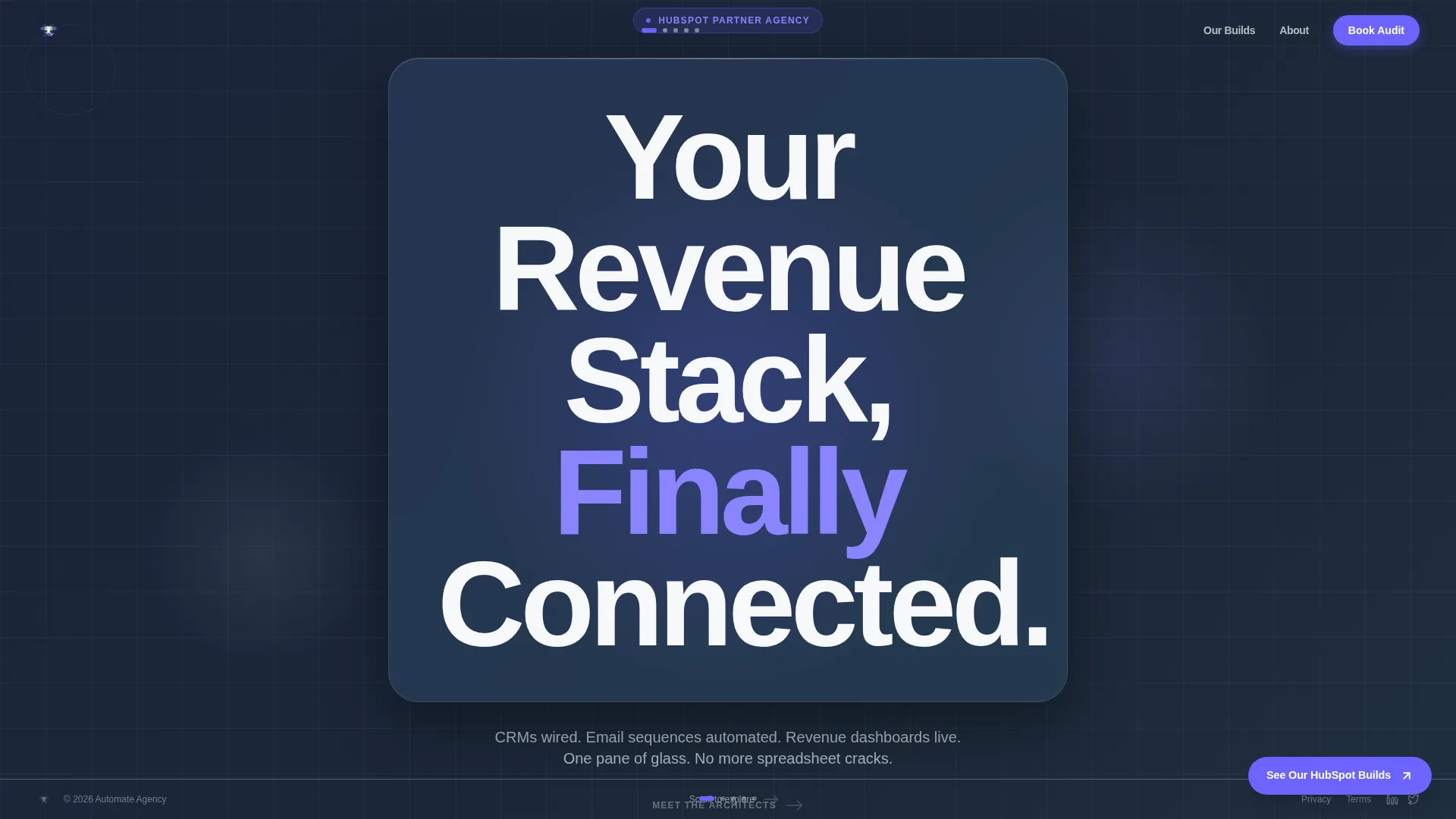 HubSpot Partner Agency Client Results Website Template