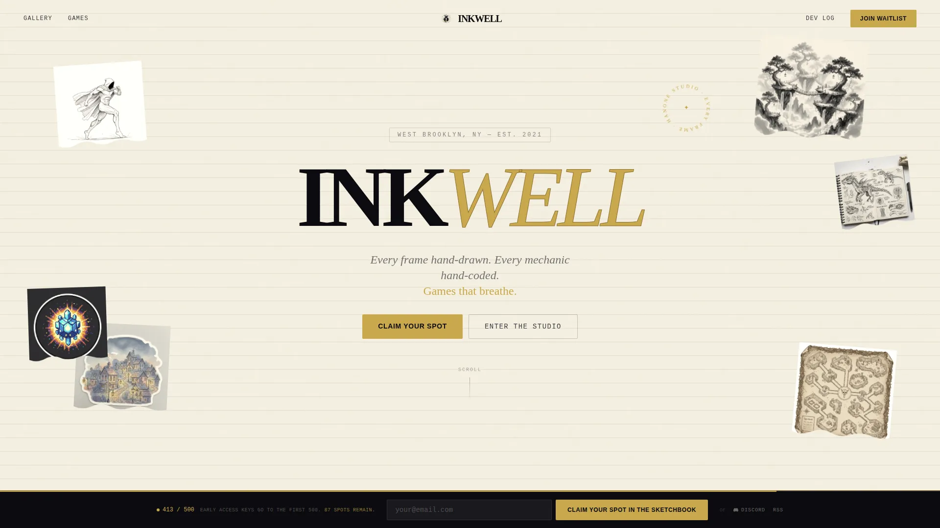 Specialist Side Project & Hobby Showcase Pre-Launch & Coming Soon Website Template