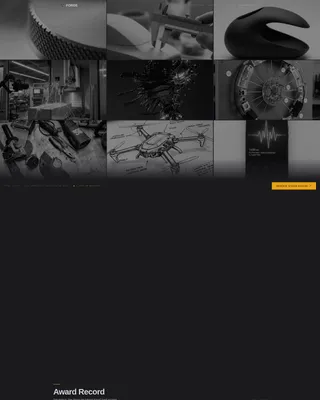 3D & Product Design Portfolio Booking Website Template