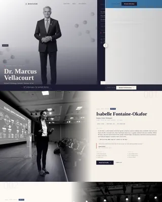 Industry Expert Directory Profile Landing Page