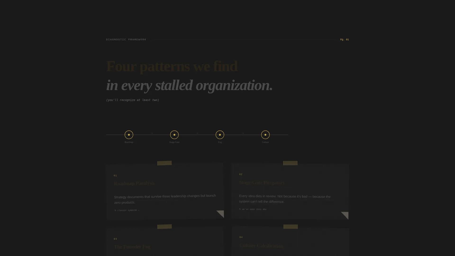 Bold Innovation Consultancy Landing Page Template