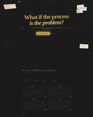 Bold Innovation Consultancy Landing Page Template
