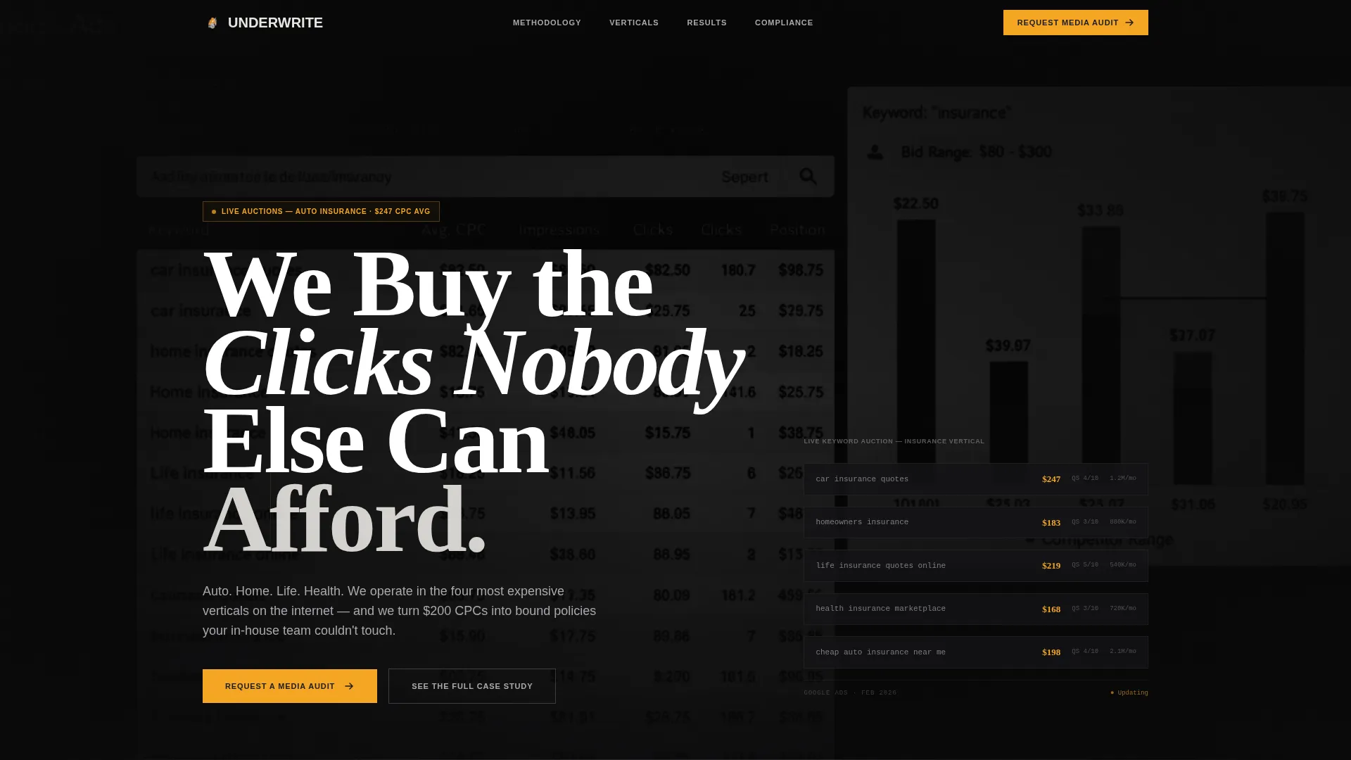 Insurance PPC Agency Landing Page Template