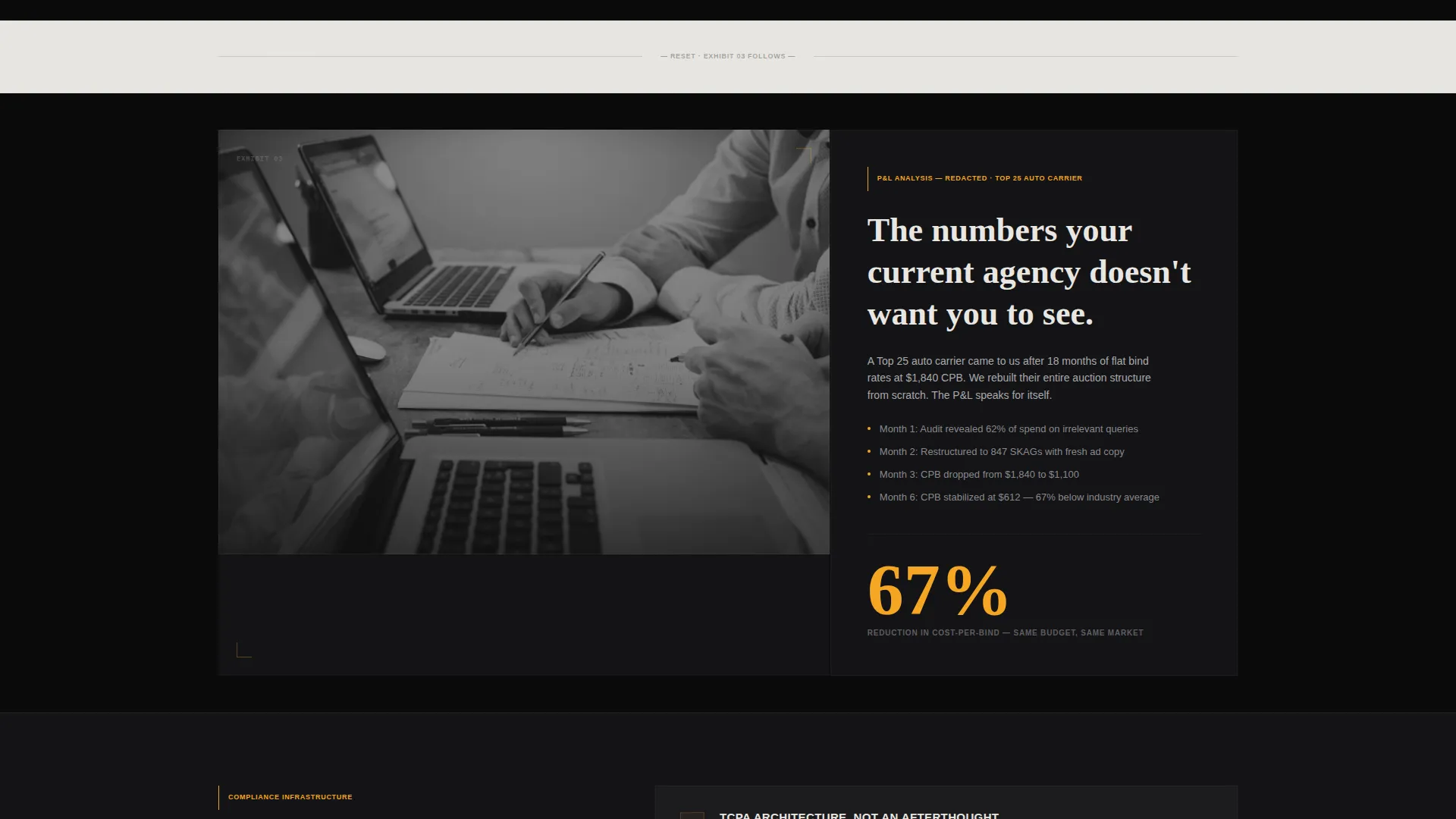 Insurance PPC Agency Landing Page Template