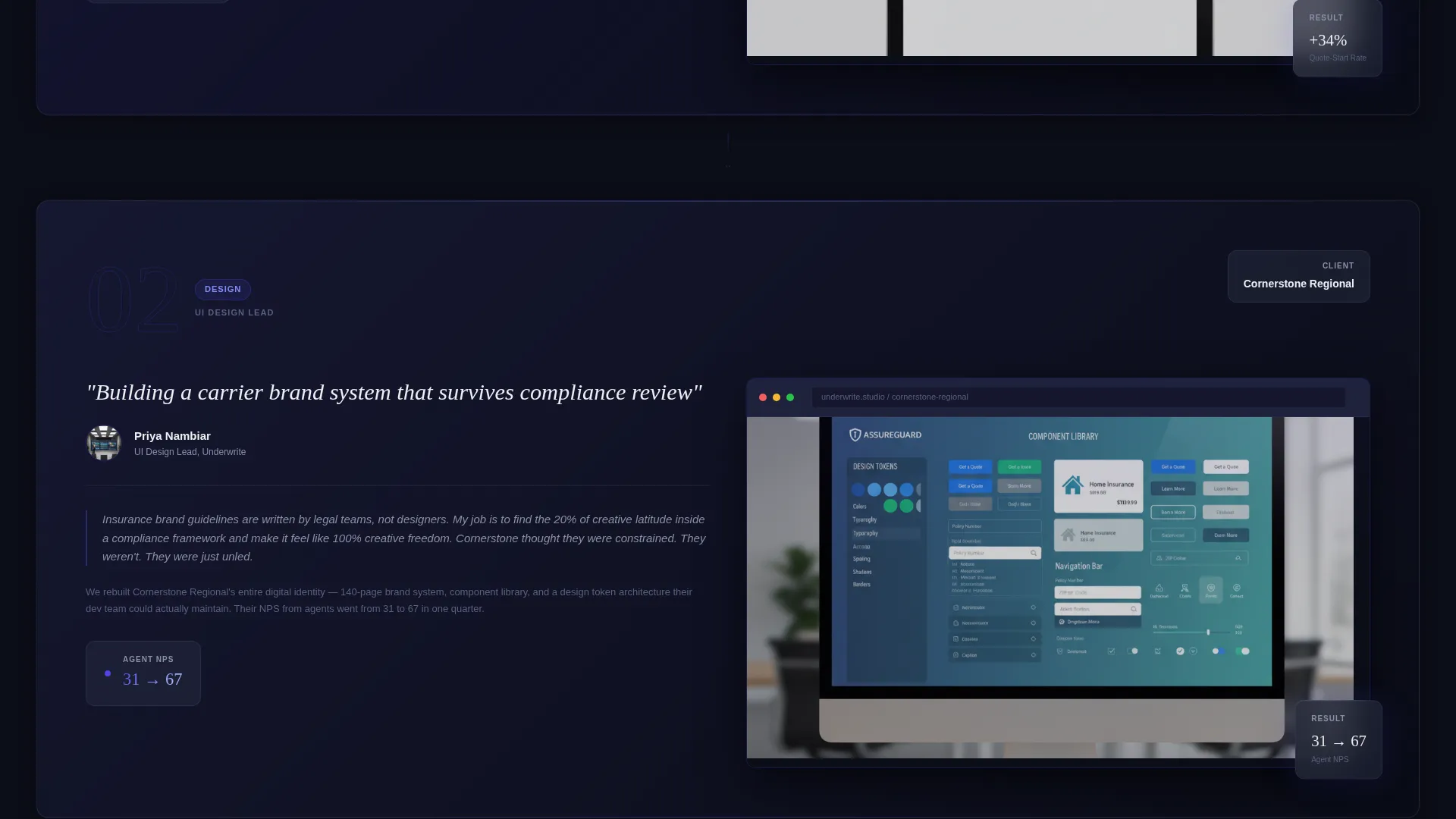 Insurance Agency Landing Page Template