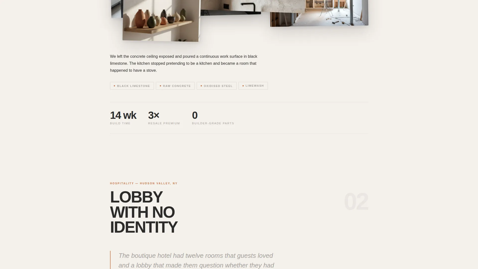 Modern Designer Landing Page Template