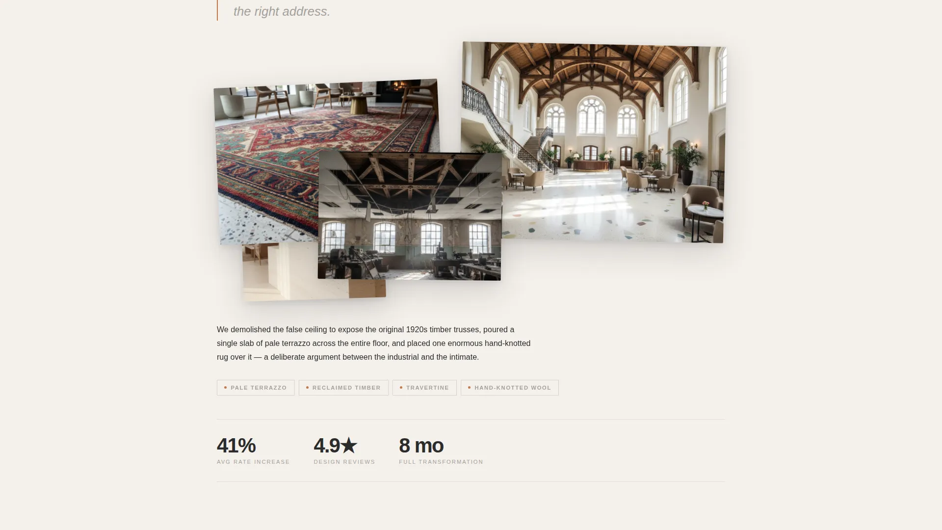 Modern Designer Landing Page Template