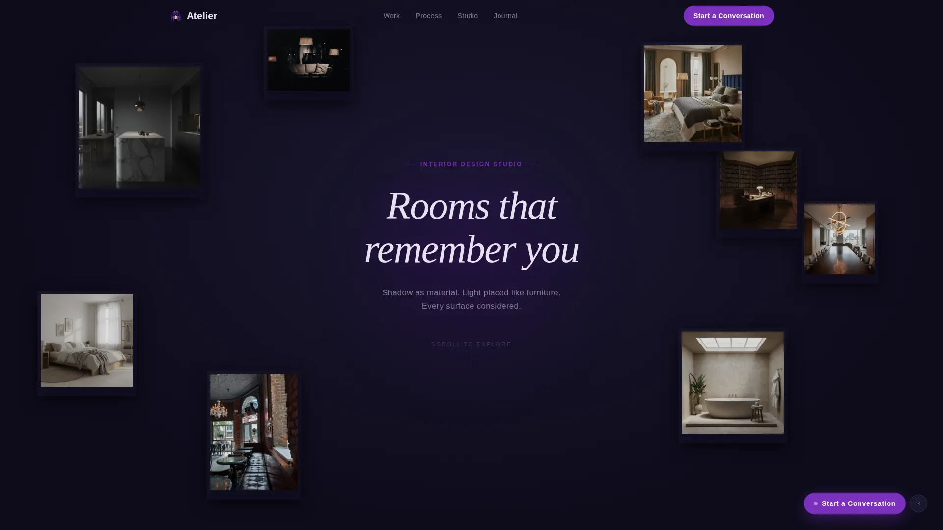 Architecture & Interiors Portfolio Portfolio Website Template