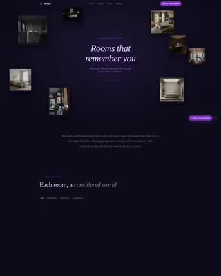 Architecture & Interiors Portfolio Portfolio Website Template