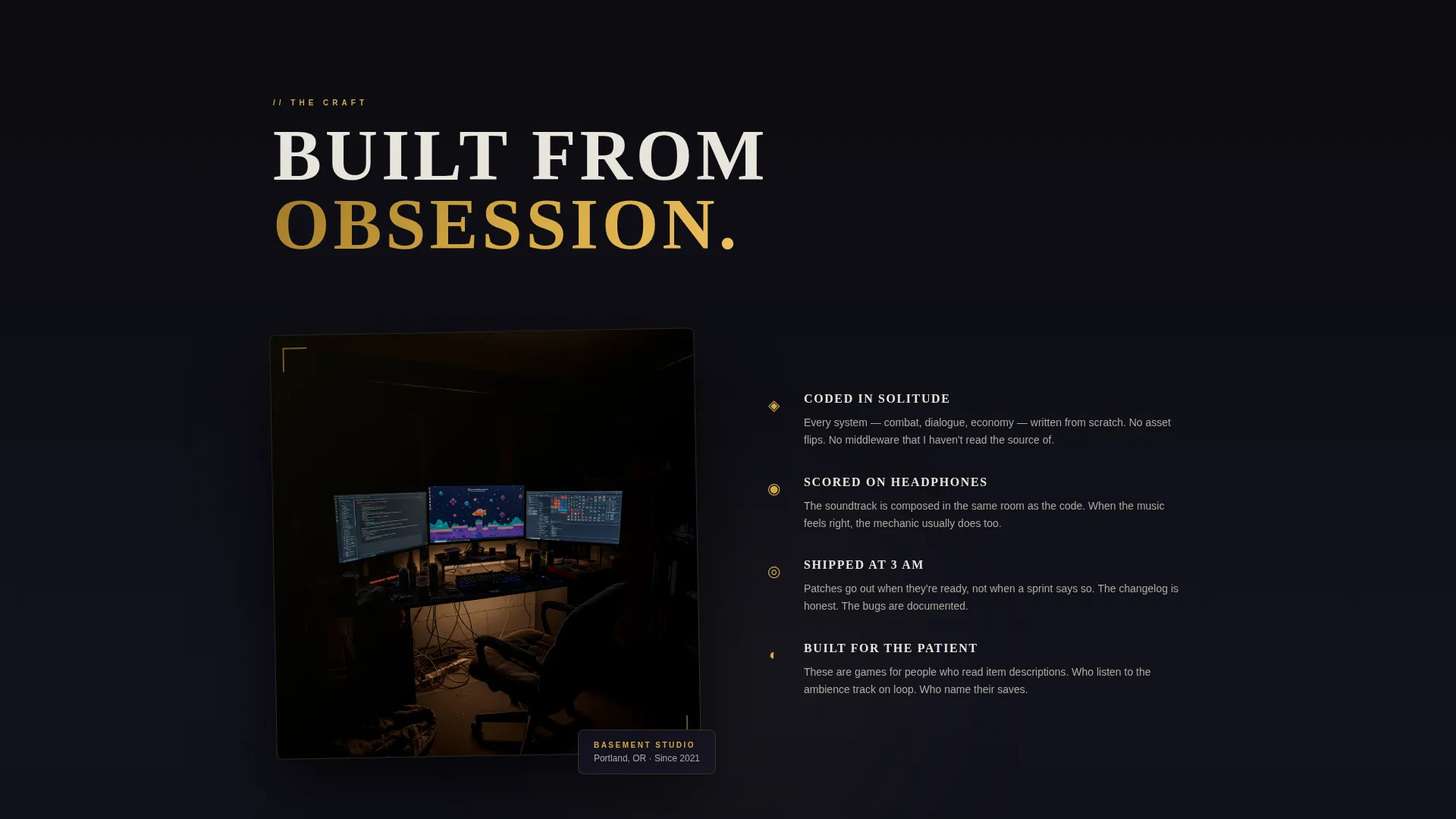Gaming Studio & Game Developer Professional Website Template