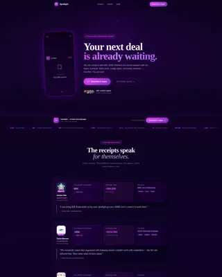 Talent & Artist Management Professional Website Template